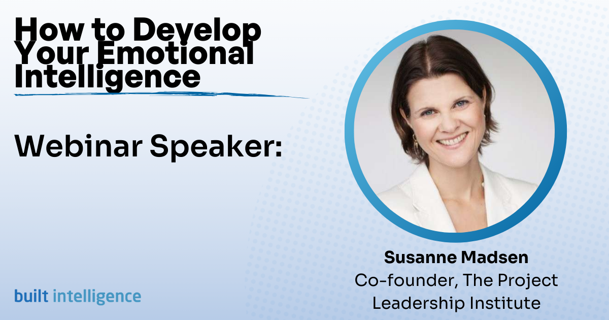 Webinar - How to Develop Your Emotional Intelligence